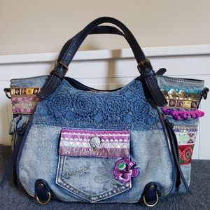 Desigual Denim shoulder bag